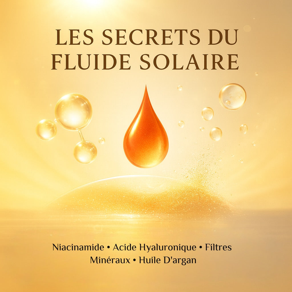 Fluide Solaire Visage LARYMAR SPF 50 – Protection UVA/UVB & Hydratation Quotidienne – 50 ml